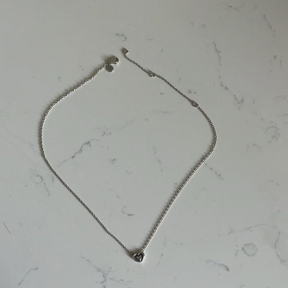 Silver pandora heart necklace - Picture 5 of 5